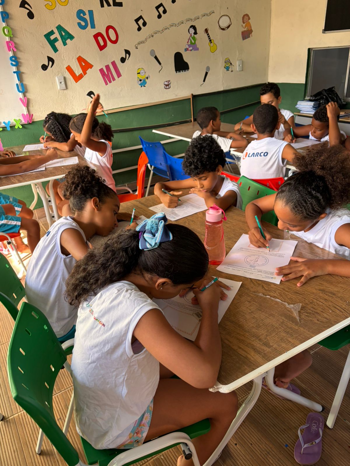 Momento no Instituto Social D'Joana